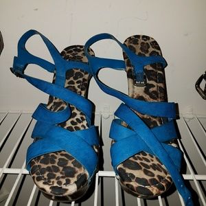 Guess sandals, worn once.